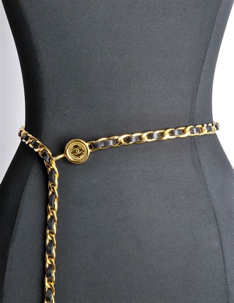 what is a chanel belt|Chanel belt vintage.